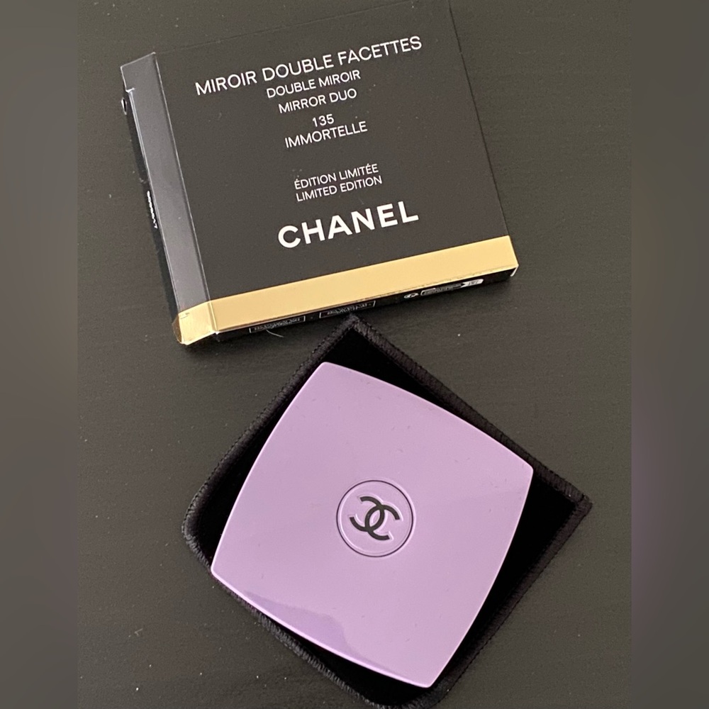 Chanel Limited Edition Mirror Duo Immortelle